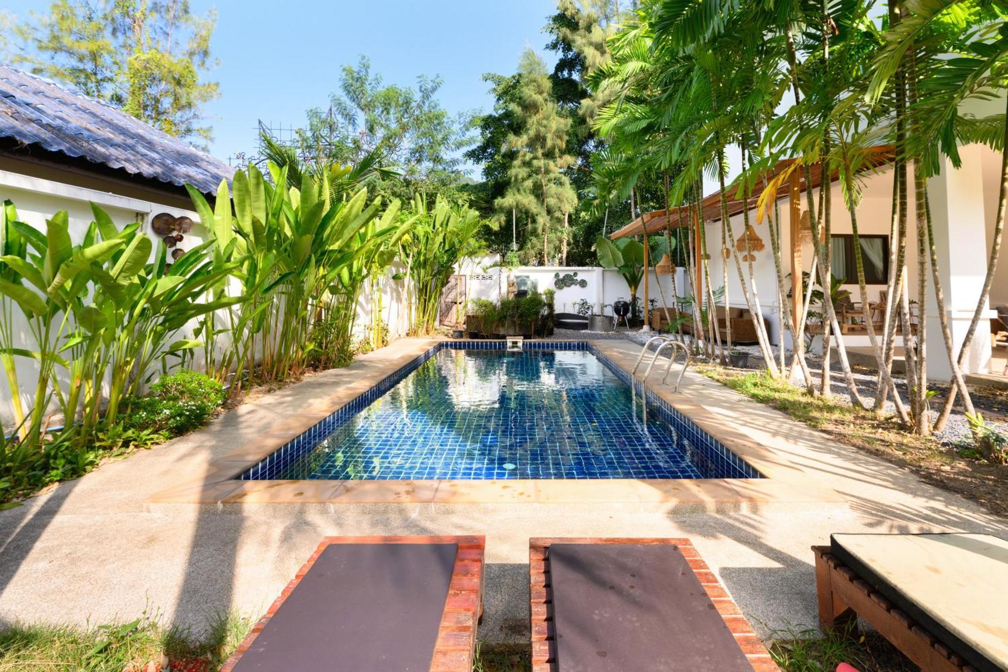 קאמאלה ביץ' Beachfront Pool Villa מראה חיצוני תמונה